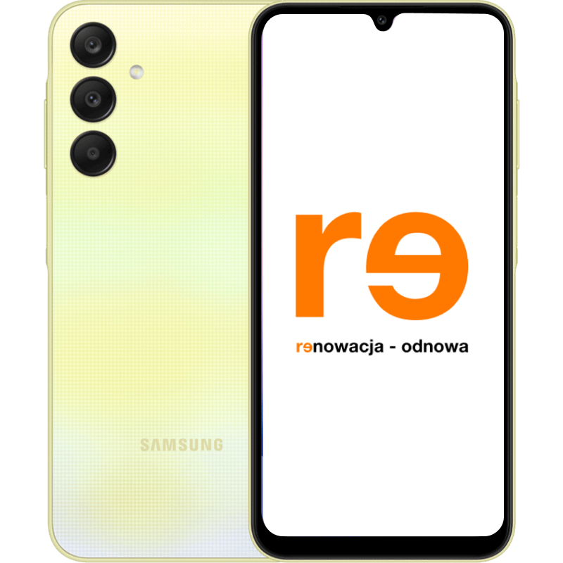 Samsung Galaxy A25 5G 6/128GB - outlet żółty front