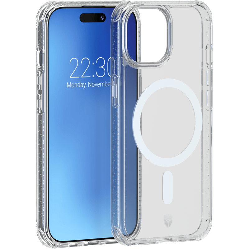 Etui Force Case AIR MAGSAFE iPhone 15 transparentne BB