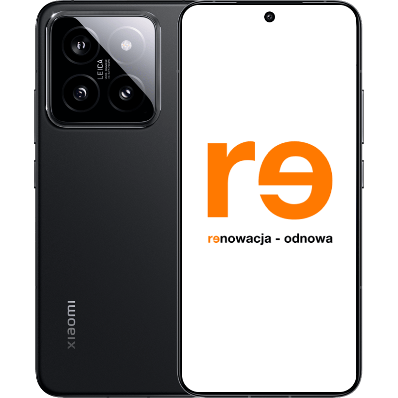 Xiaomi 14 5G 12/512 GB - outlet czarny front