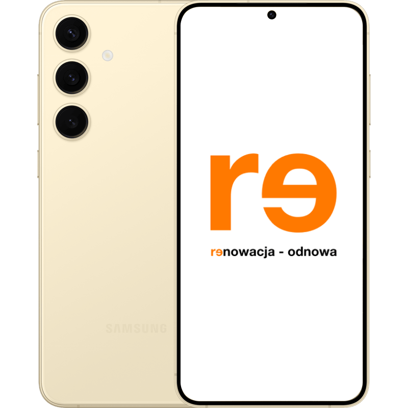 Samsung Galaxy S24+ 5G - outlet żółty front